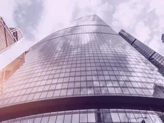 Glass skyscraper